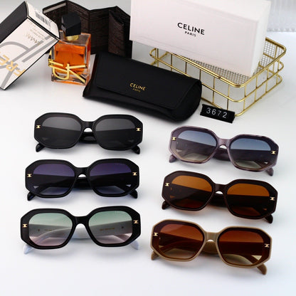 2025 6 colors trendy sunglasses  3672
