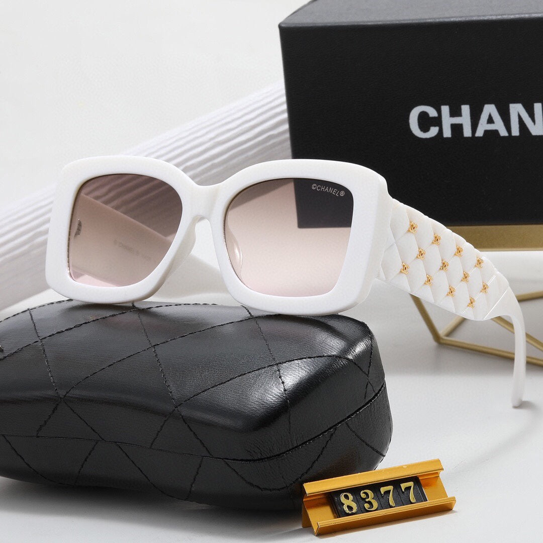 2026 7 colors high-end UV protection sunglasses  8377