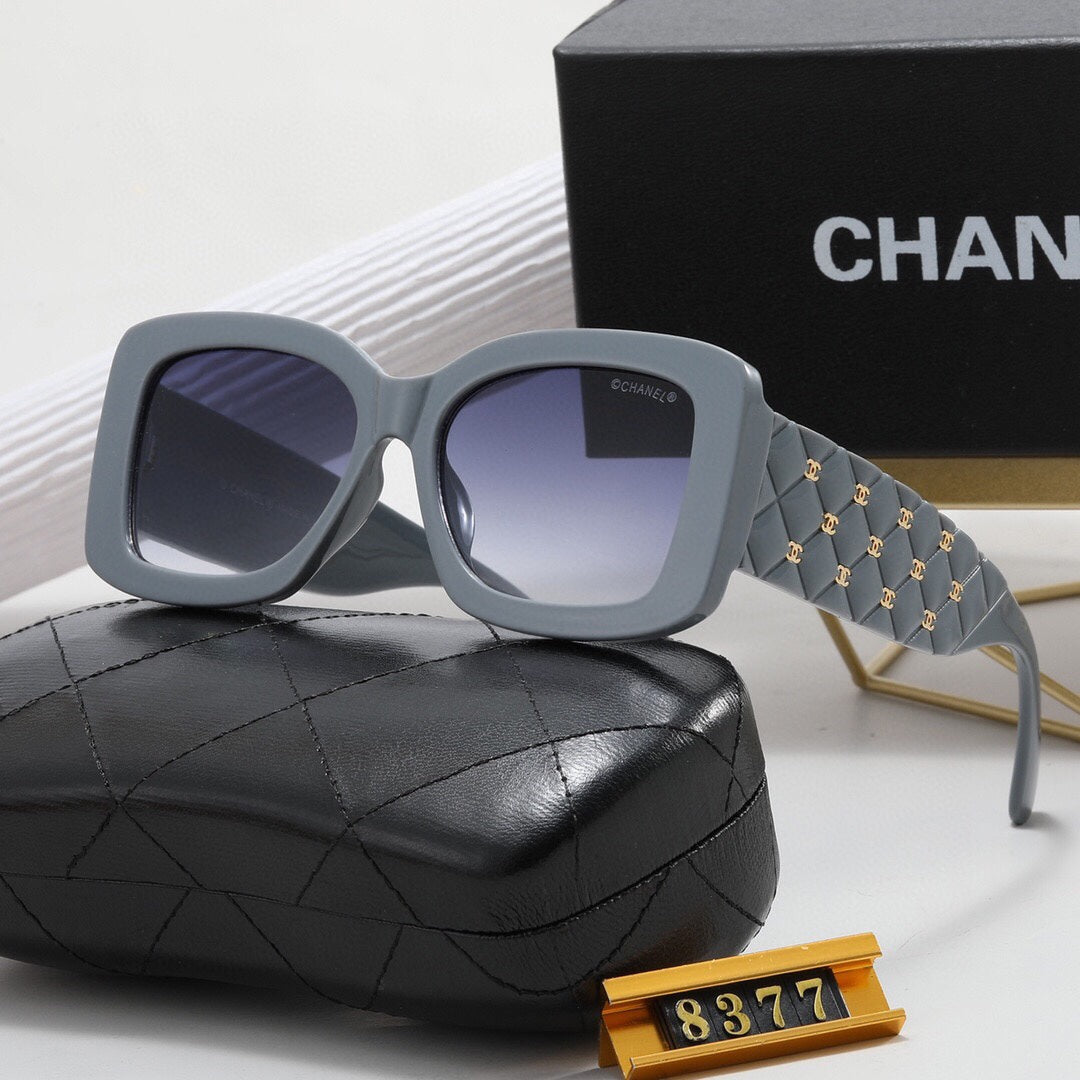 2026 7 colors high-end UV protection sunglasses  8377