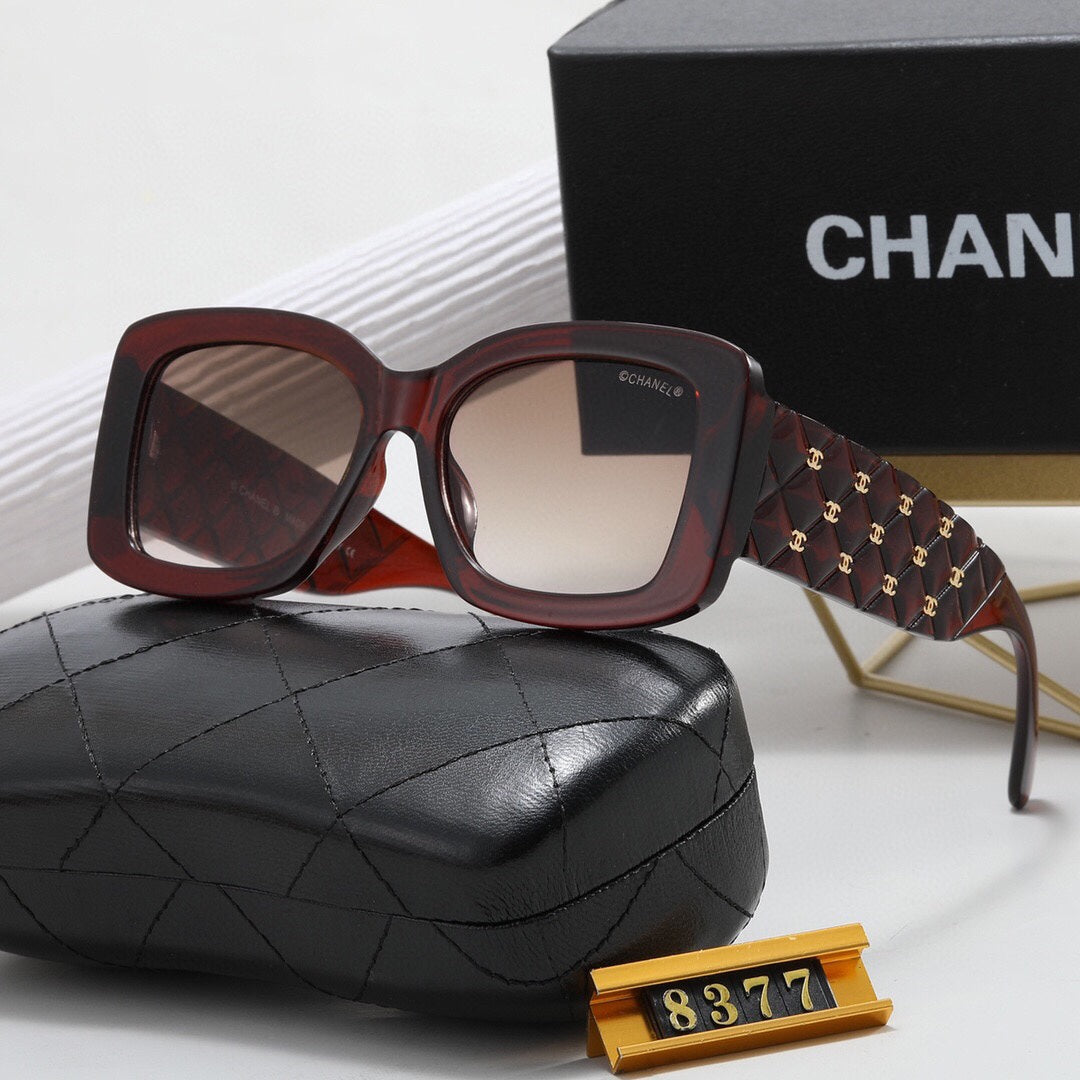 2026 7 colors high-end UV protection sunglasses  8377