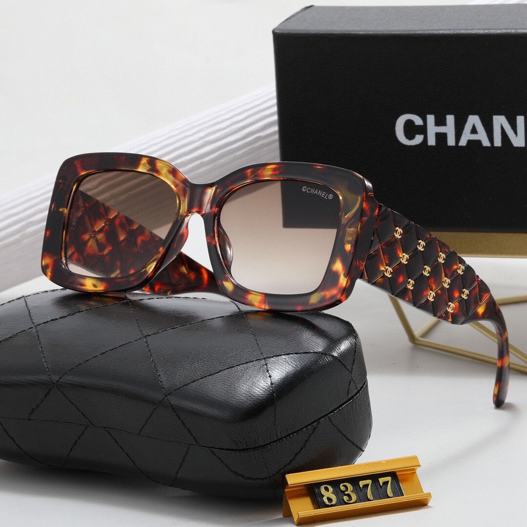 2026 7 colors high-end UV protection sunglasses  8377