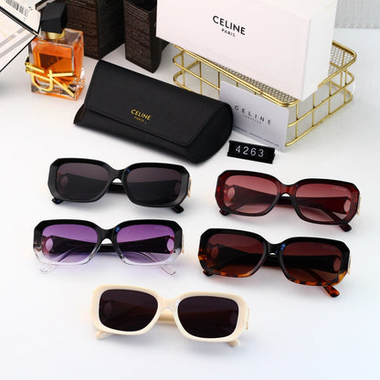 2024 5 Color Trendy Fashion Sunglasses 4263