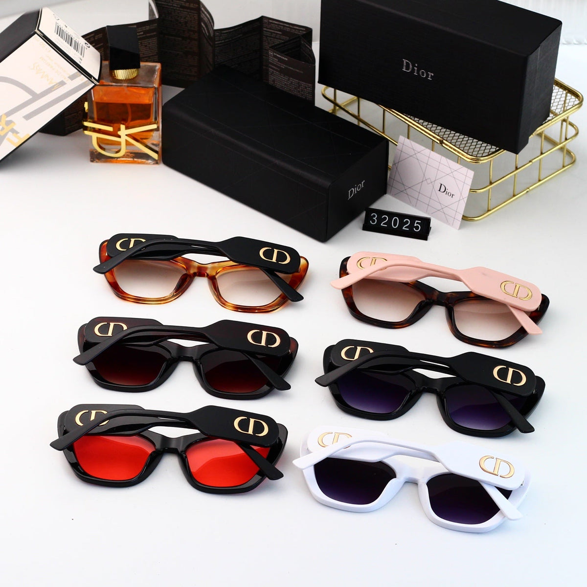 2026 6 Colors Hot Sunglasses  32025