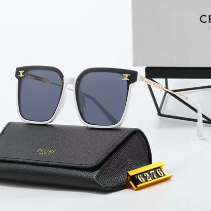 2026 5 Colors Fashion Metal Temple Sunglasses  6276