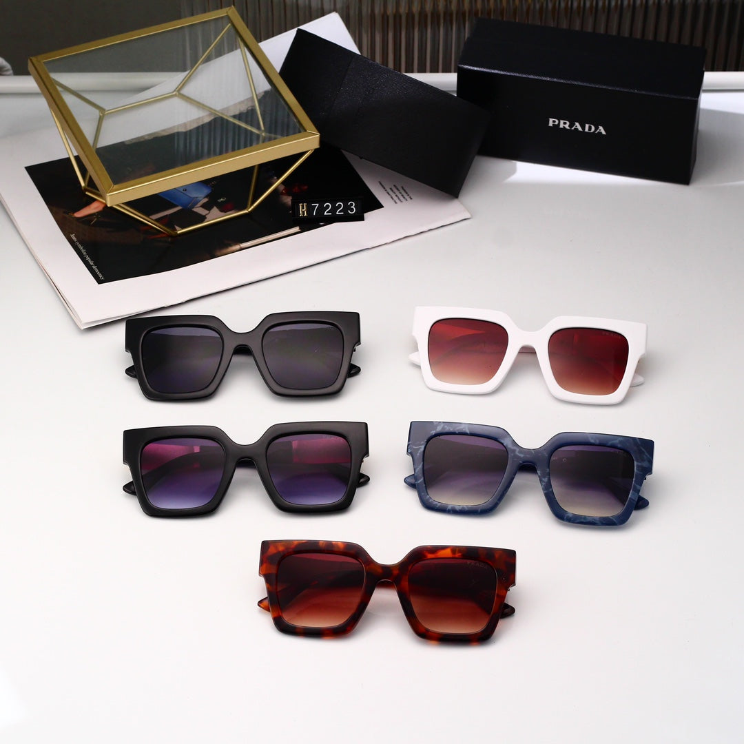2026 5-color Polaroid nylon HD lenses Full frame sunglasses  7223