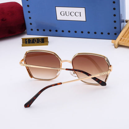 2026 4-color trendy plain sunglasses   1703