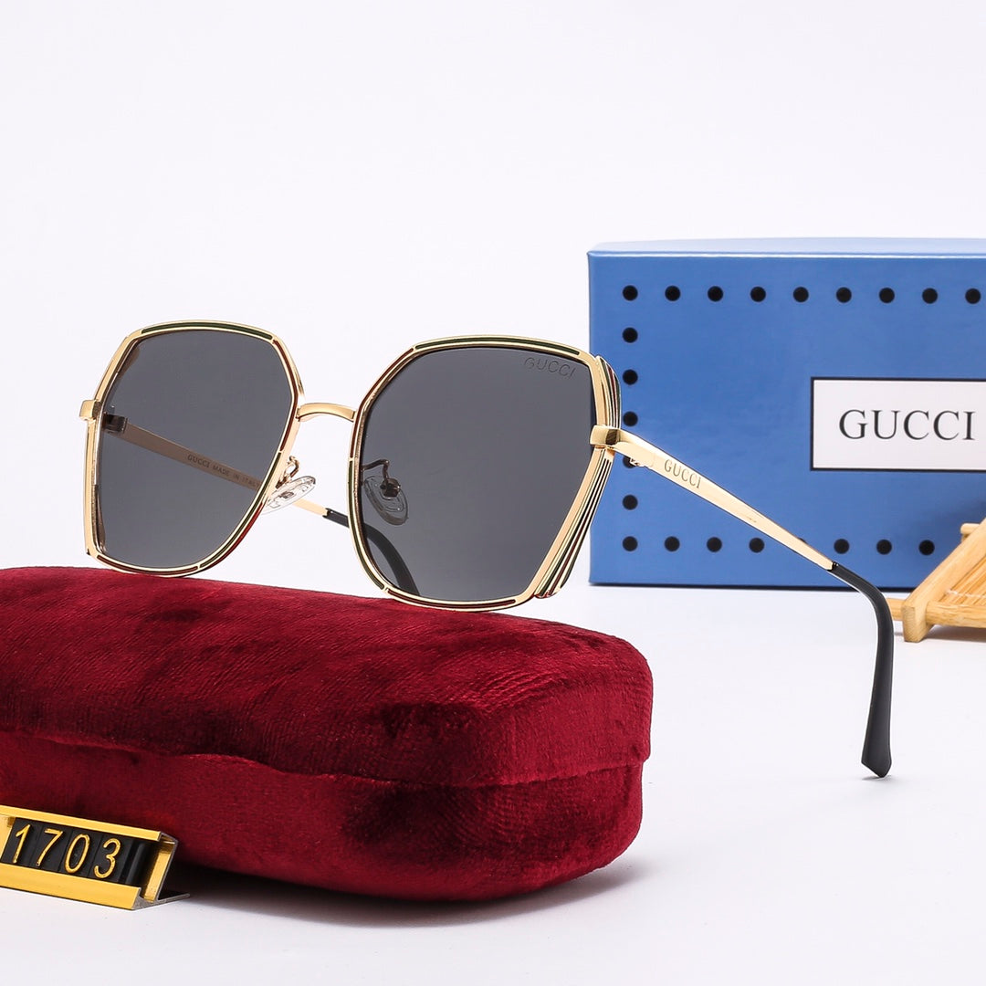 2026 4-color trendy plain sunglasses   1703