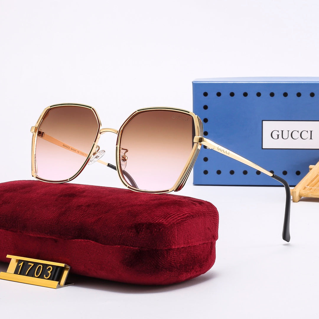 2026 4-color trendy plain sunglasses   1703