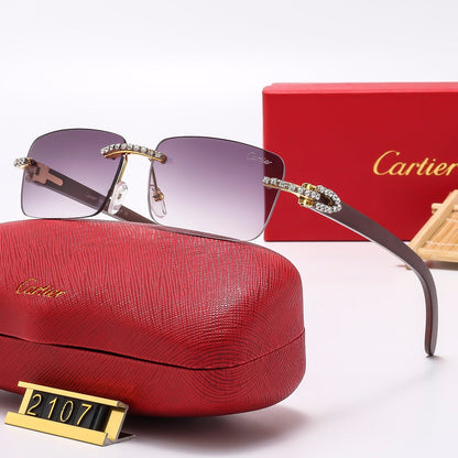 2026 6 colors new style sunglasses for men and women 2107