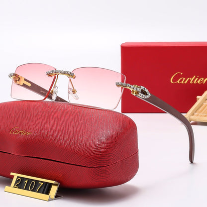 2026 6 colors new style sunglasses for men and women 2107