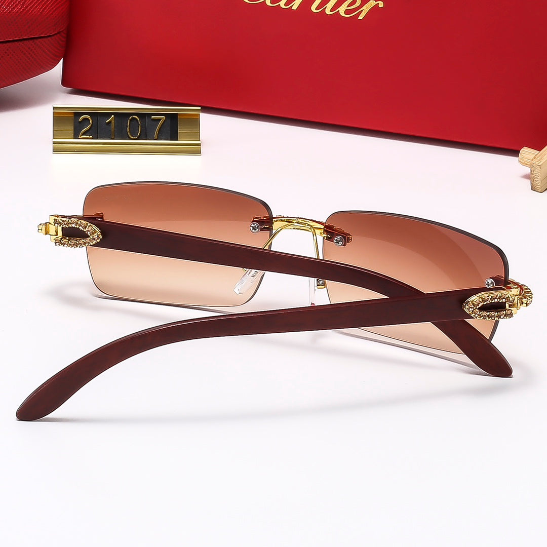 2026 6 colors new style sunglasses for men and women 2107