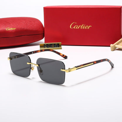 2025 5 colors new frameless plain sunglasses 2246