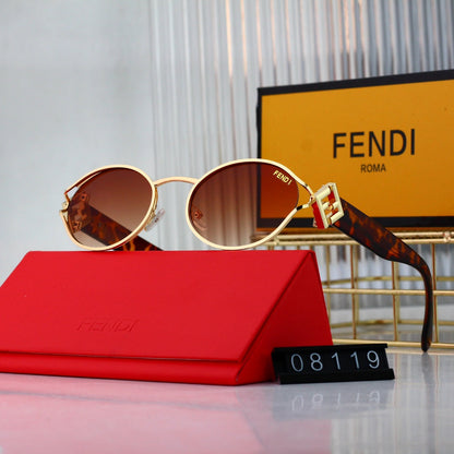 2026 New curved nylon high-definition lens sunglasses, half-frame design shows elegance