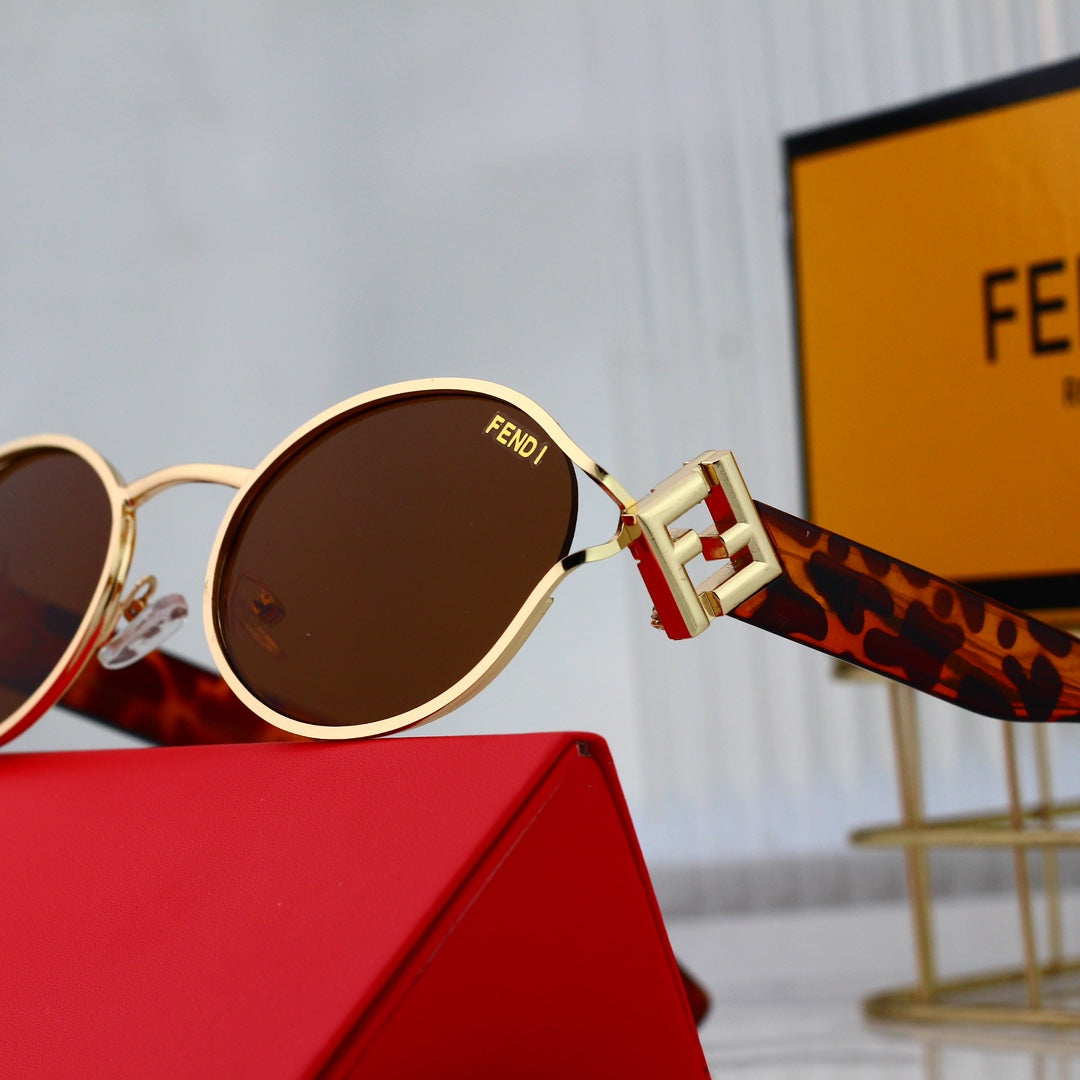 2026 New curved nylon high-definition lens sunglasses, half-frame design shows elegance