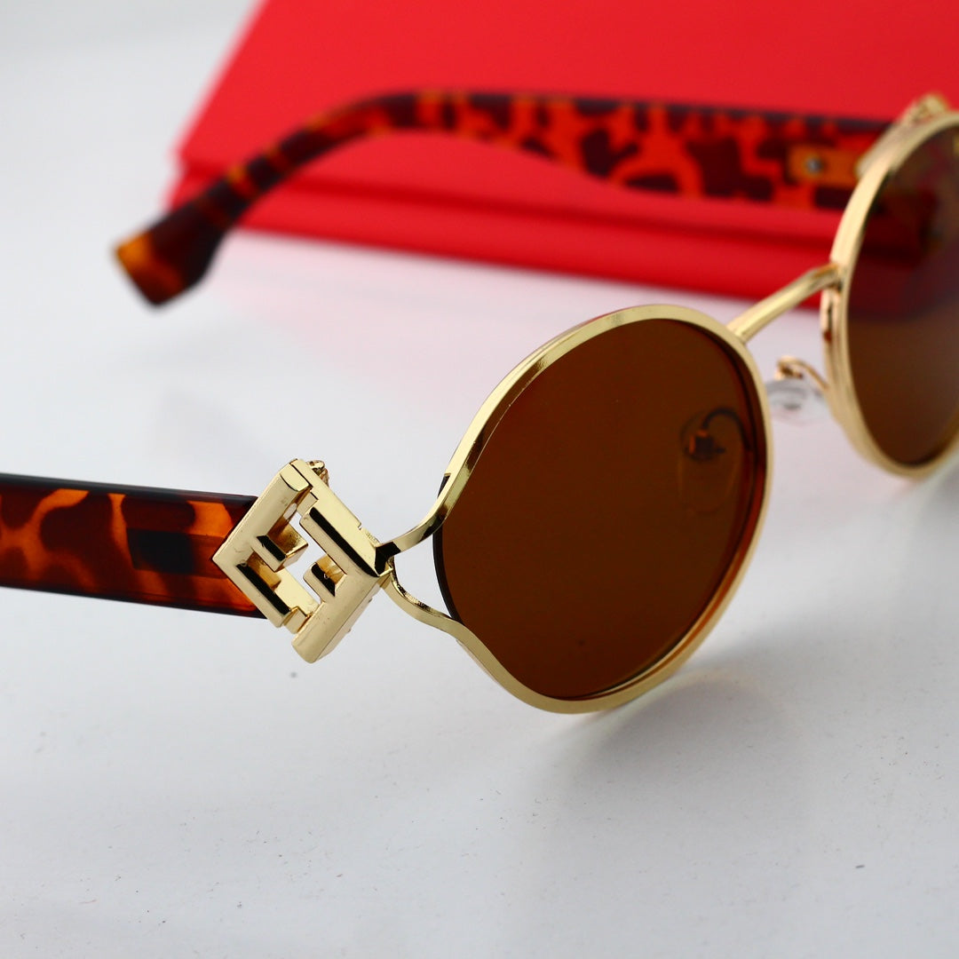 2026 New curved nylon high-definition lens sunglasses, half-frame design shows elegance