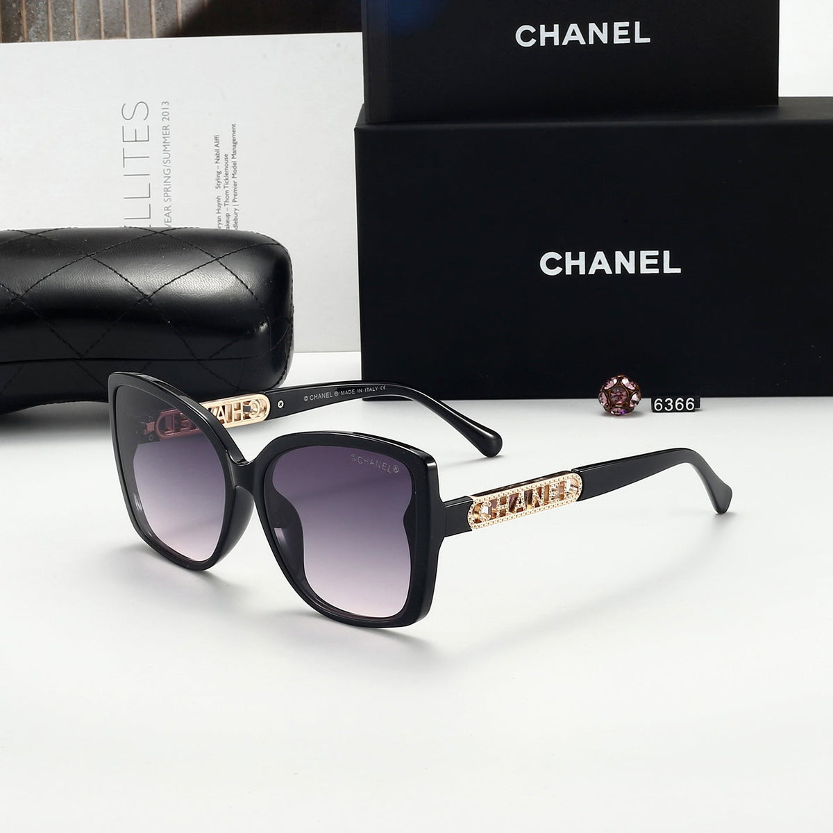 2026 New Women's UV Protection Sunglasses TR90 Frame 6366
