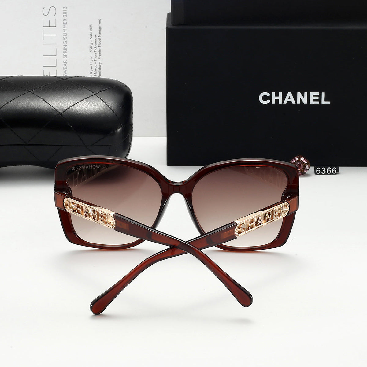 2026 New Women's UV Protection Sunglasses TR90 Frame 6366