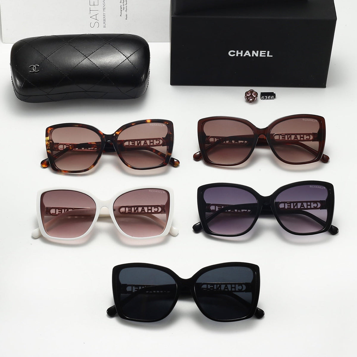 2026 New Women's UV Protection Sunglasses TR90 Frame 6366