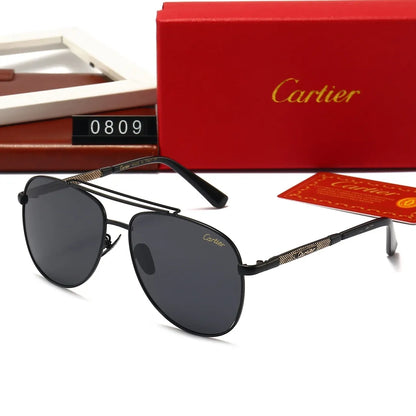 2026 Neutral Polarized Double Bridge Sunglasses