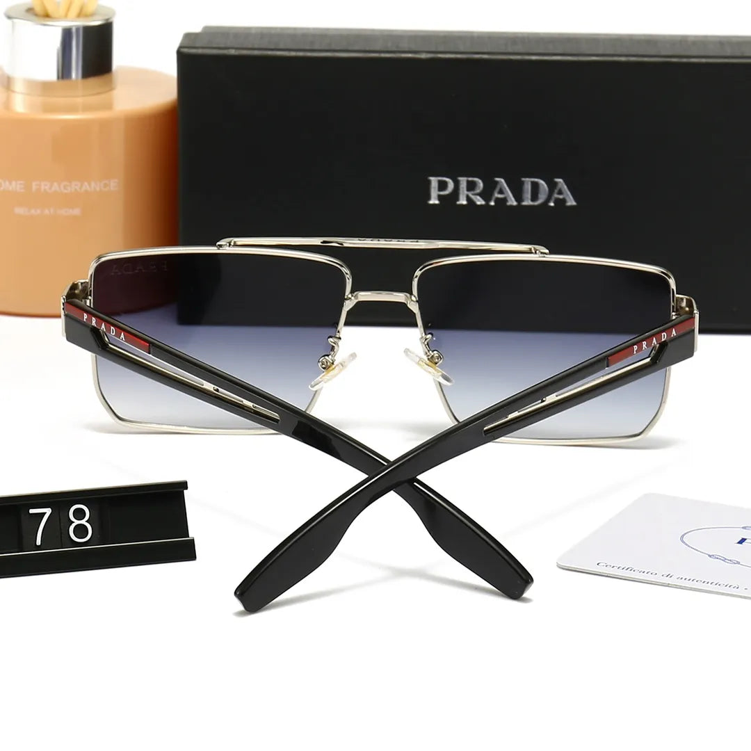 2026 Neutral Double Bridge Sunglasses