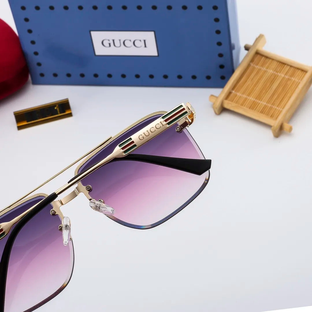 2026 Classic Square Metal Frame Sunglasses