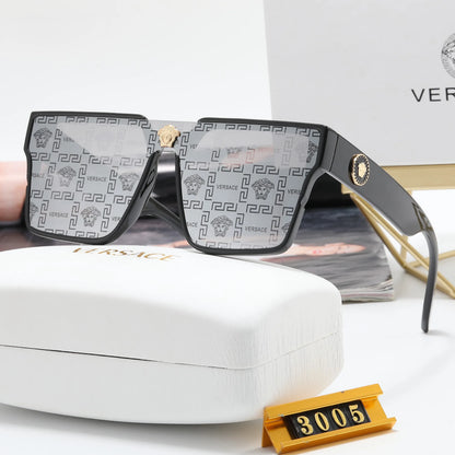 2026 Retro Printed Fashion Squre Sunglasses