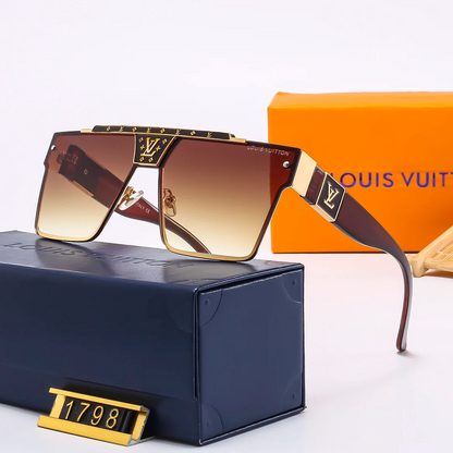 2026 Retro large frame sunglasses