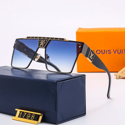 2026 Retro large frame sunglasses