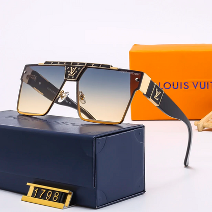 2026 Retro large frame sunglasses