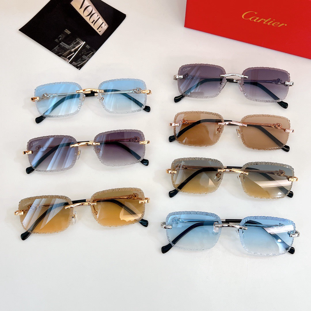 2026 new diamond-cut sunglasses, no UV discoloration