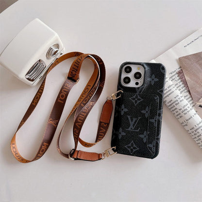 Lou Card Bag Crossbody Classic iPhone Case