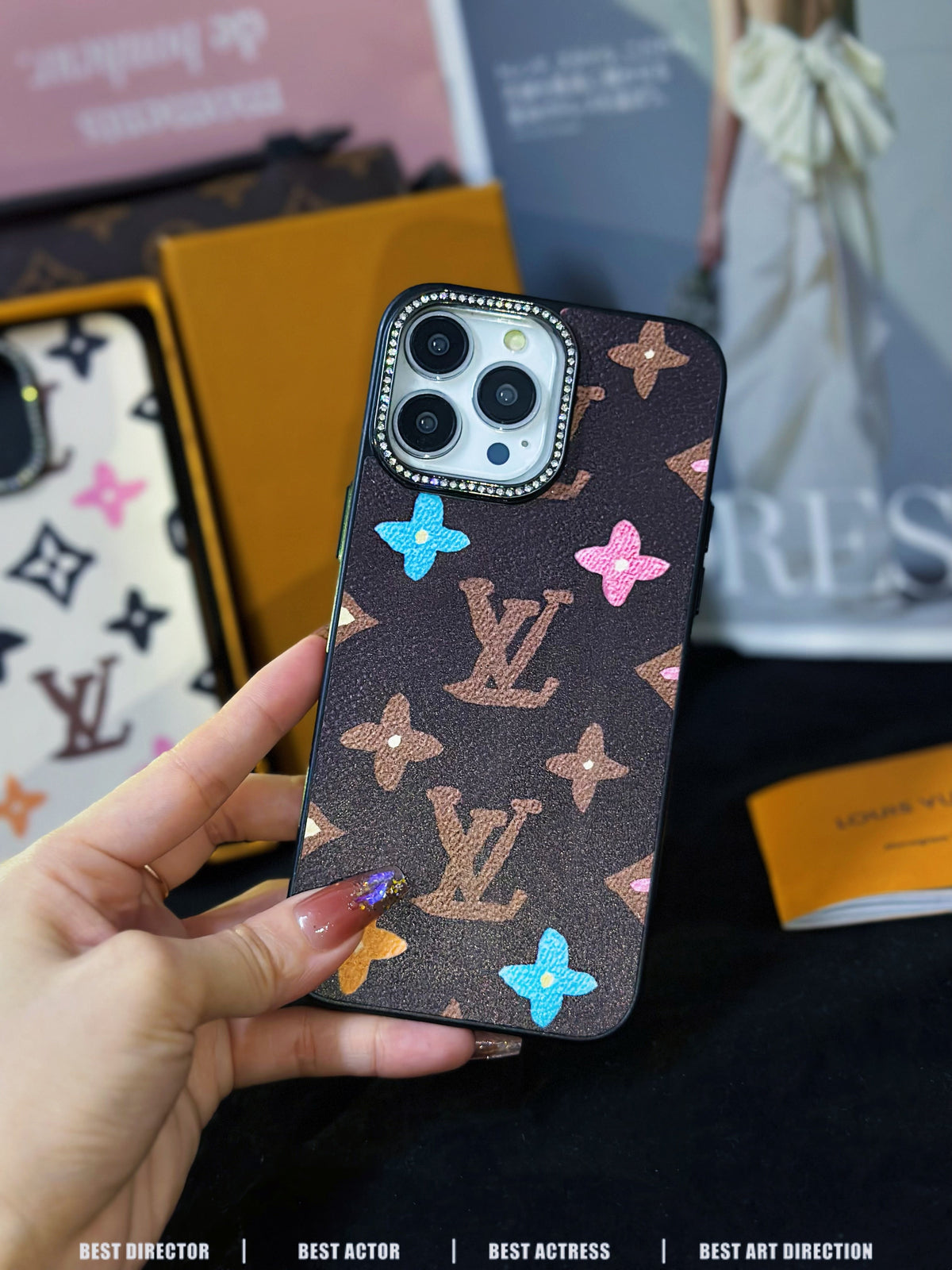 Lou Diamonds iPhone Case