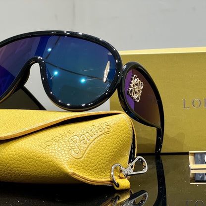 2024 Large Frame One Piece Printed Sunglasses
