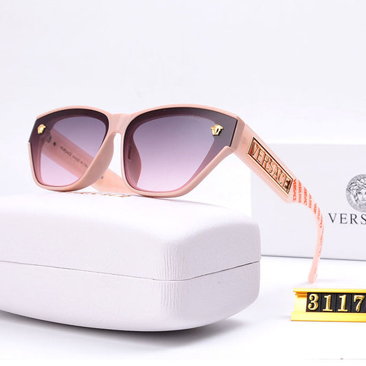 2025 Fashion Letter Engraving Frame Outdoor Sunglasses