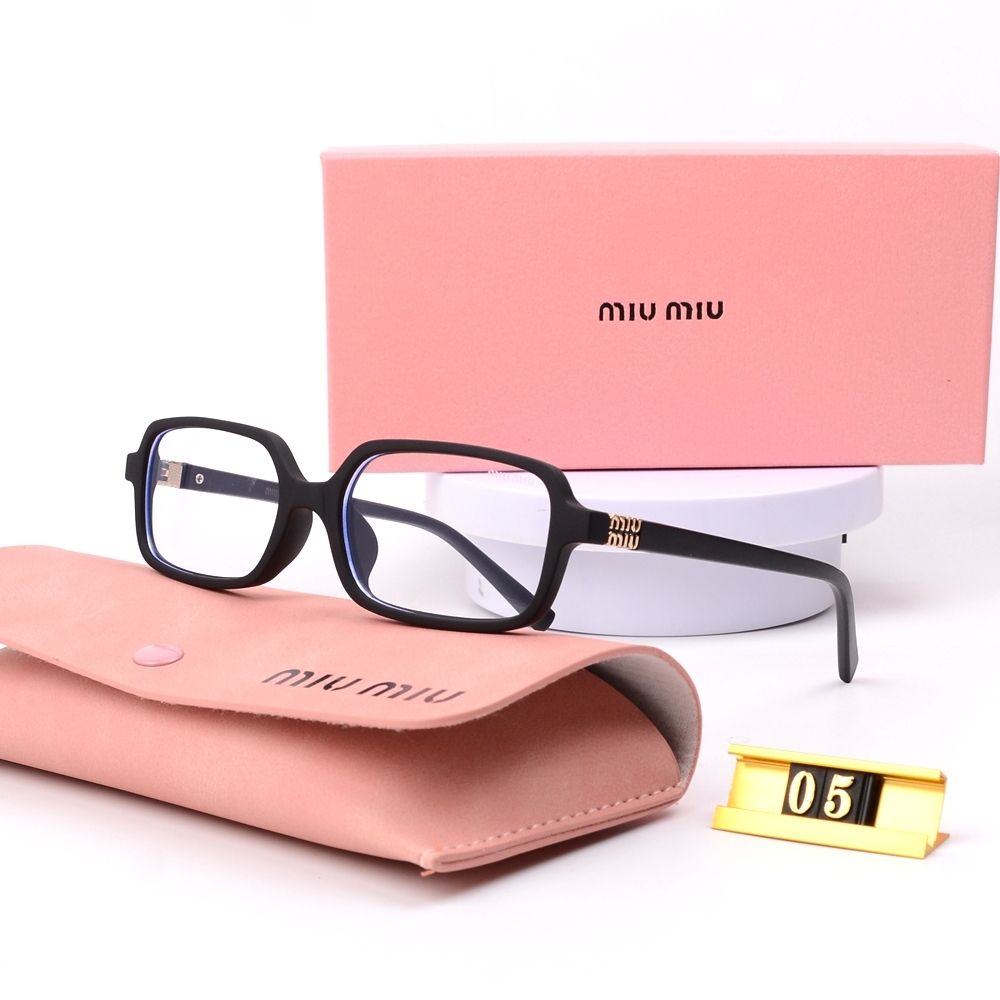 2026 Leopard Print Square Frame Retro Glasses & Sunglasses
