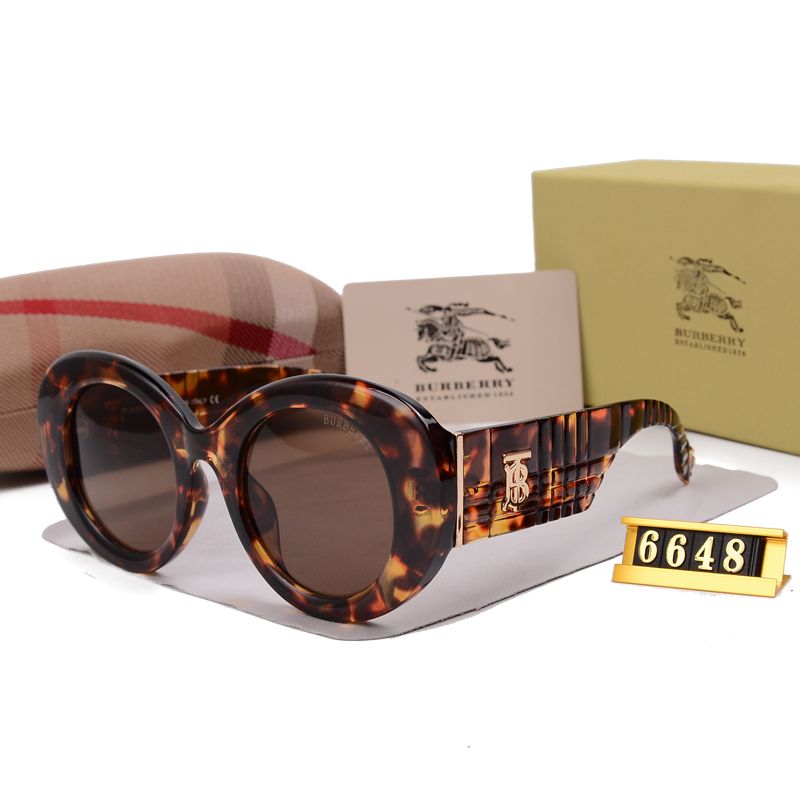 2026 Fashion Round Checkered Sunglasses