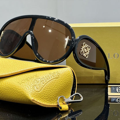 2024 Large Frame One Piece Printed Sunglasses