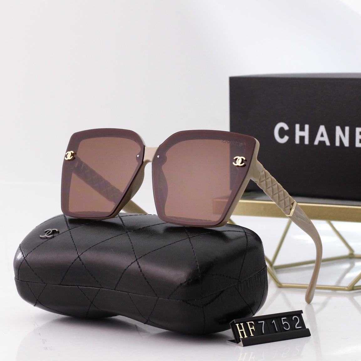 2026 5-color nylon lens ultra-light frame sunglasses 7152
