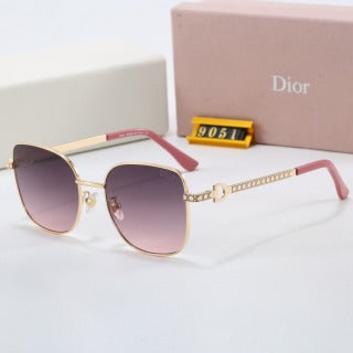 2026 Classic Gradient Two-Tone Metal Sunglasses