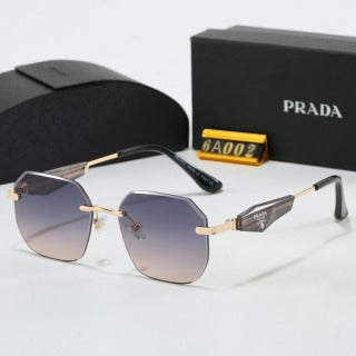 2026 Hot sale metal frameless prism sunglasses 6A002