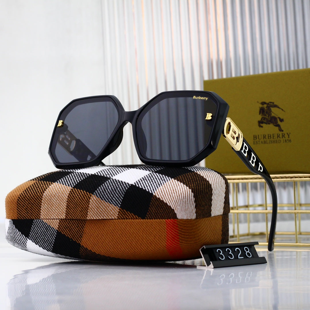 2025 6 colors new prismatic high-definition lens full frame design sunglasses 3328