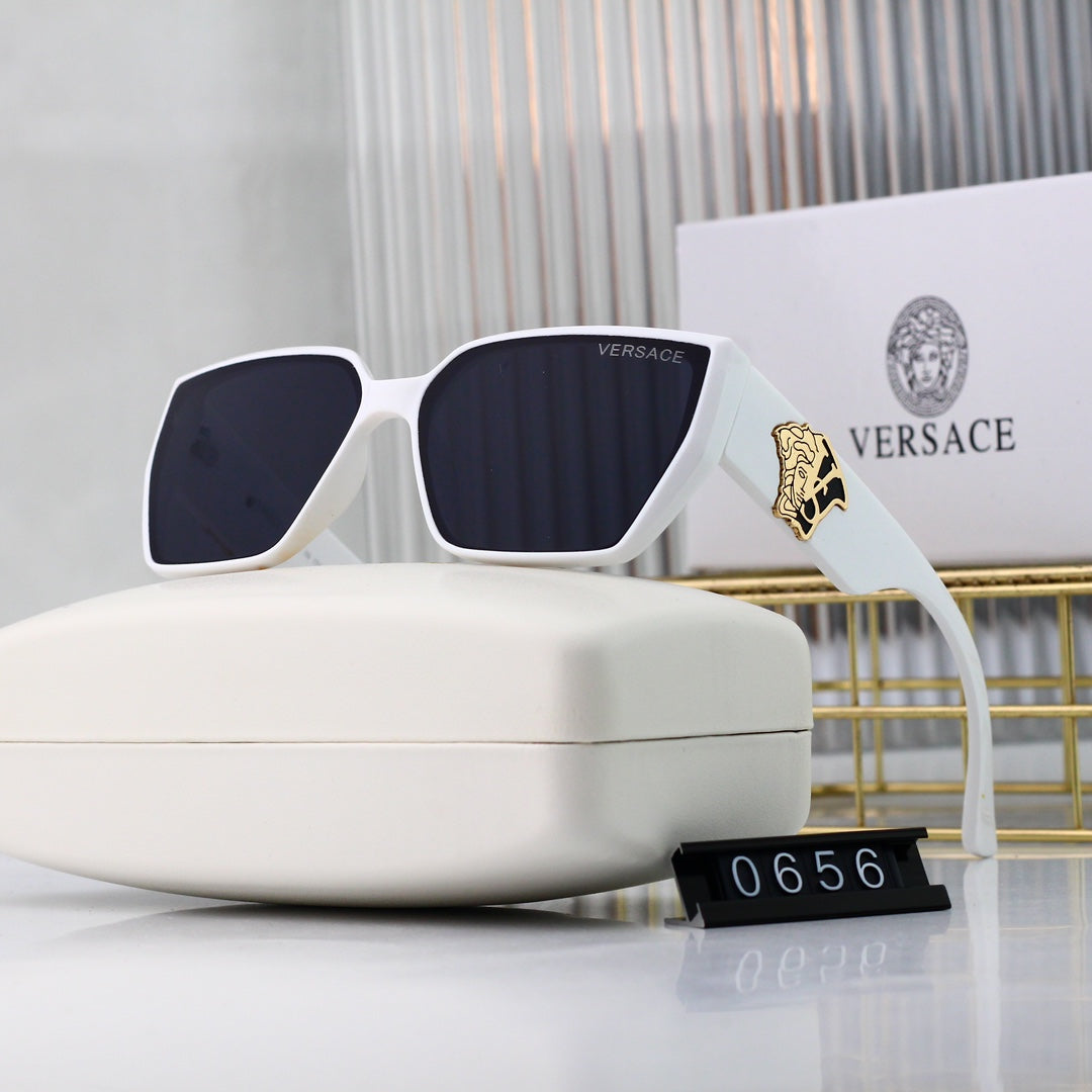 2026 7 colors square frame anti-ultraviolet cat-eye sunglasses 0656