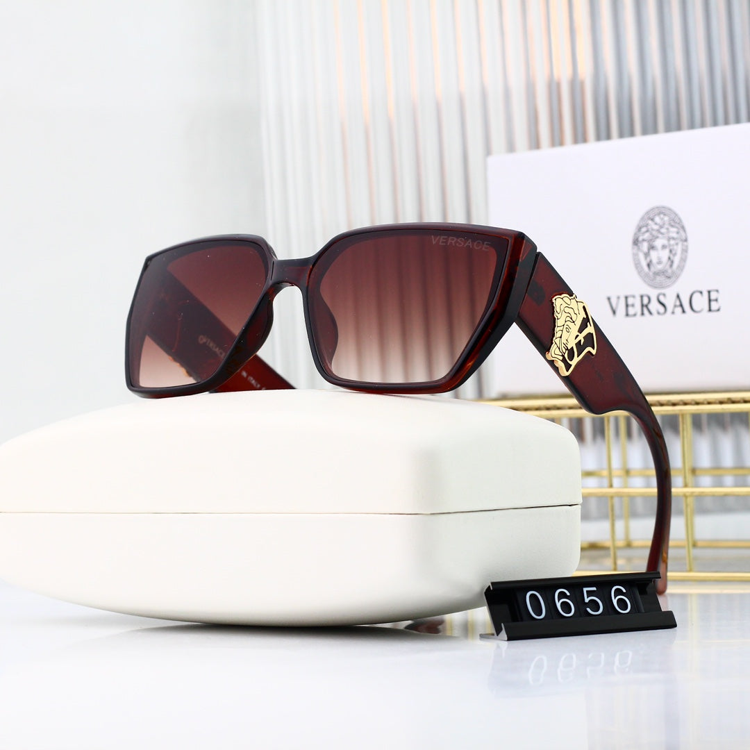 2026 7 colors square frame anti-ultraviolet cat-eye sunglasses 0656