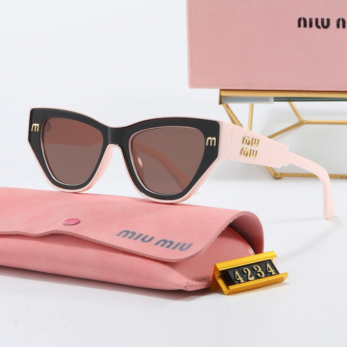 2025 5 colors of fashionable and popular small frame sunglasses 4234