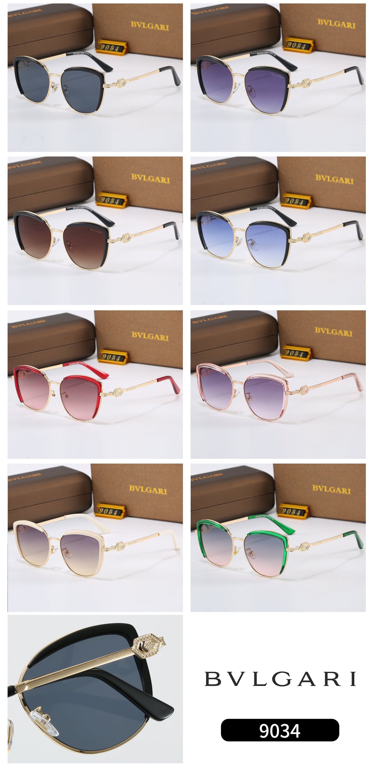 2026 8 colors New fashion and practical sunglasses  9034