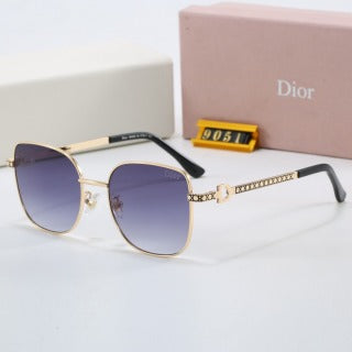 2026 Classic Gradient Two-Tone Metal Sunglasses