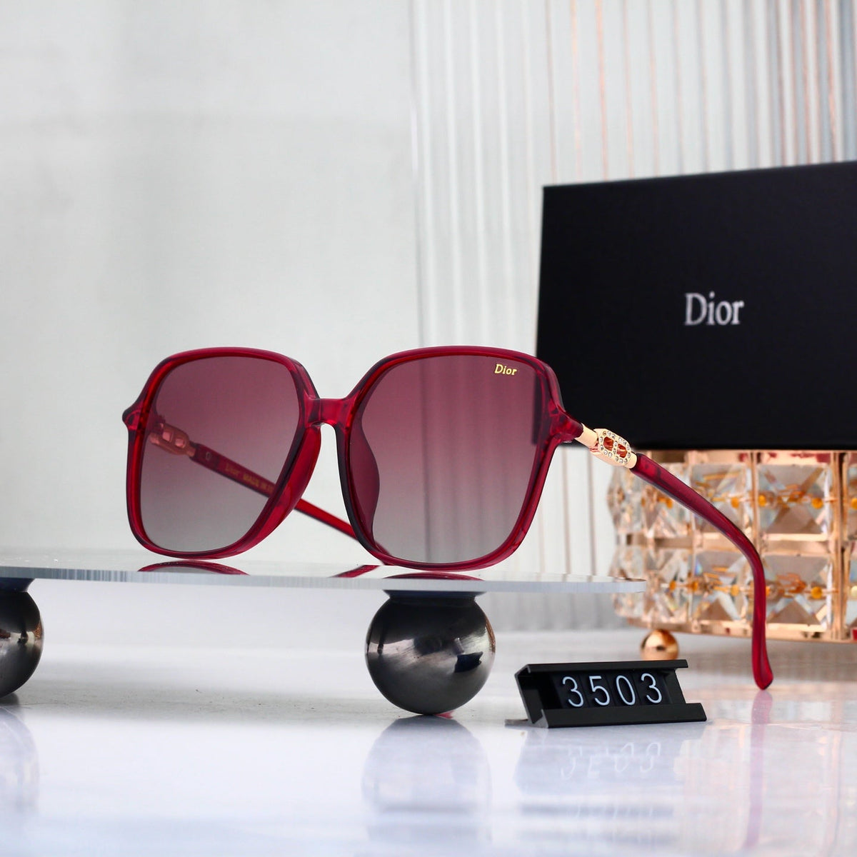 2026 Full Frame Cat Eye Gradient Sunglasses