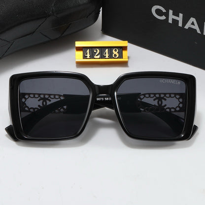 2026 5 colors new full lens iconic logo sunglasses