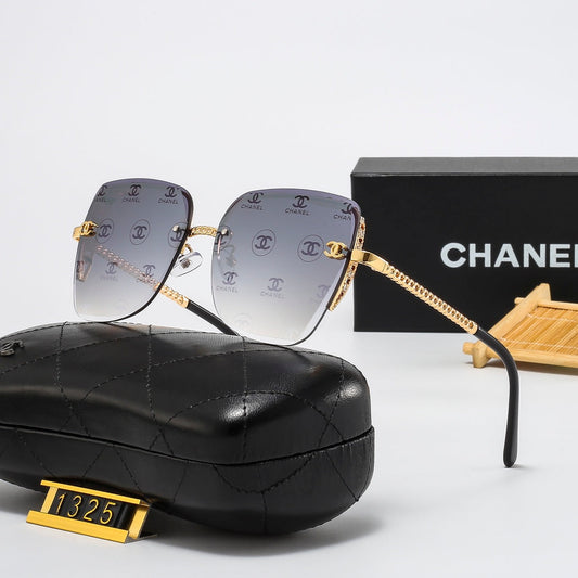 2026 8 colors rimless thin lens metal sunglasses 1325