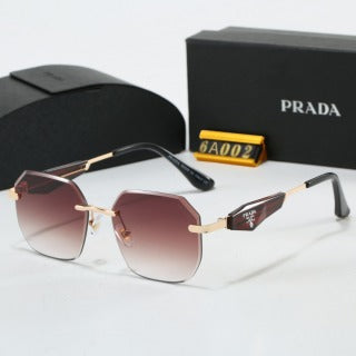 2026 Hot sale metal frameless prism sunglasses 6A002